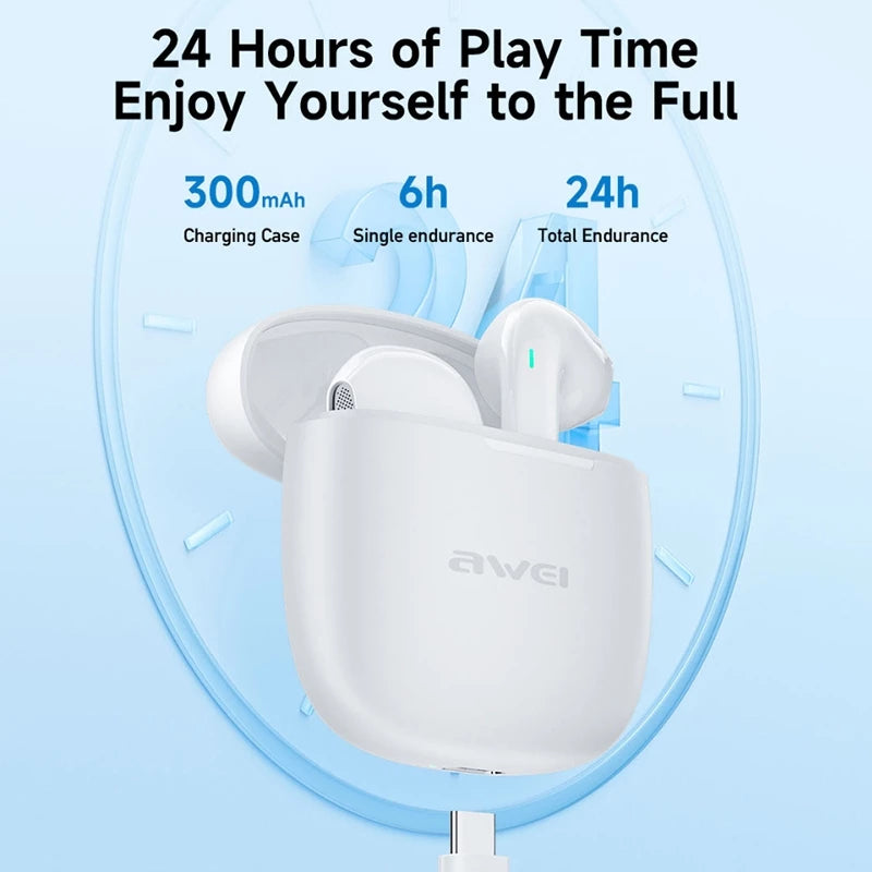 Awei T26 Pro True Wireless Bluetooth 5.3 Earbuds