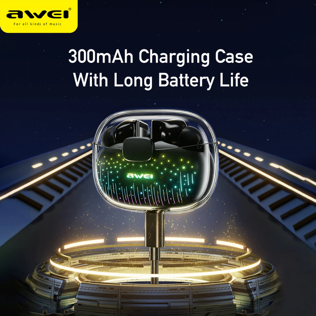 Awei T52 Pro ENC Bluetooth 5.3 True Wireless Earbuds