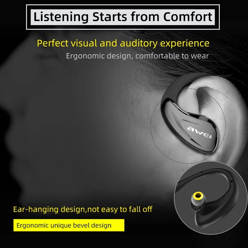 A880BL Wireless Sports Neckband Earphones
