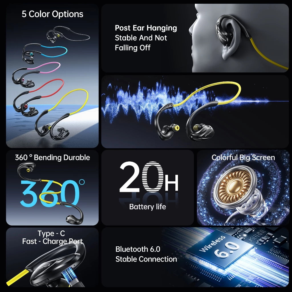 A880 Pro Bluetooth Sports Earbuds
