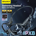 Awei A899BL Bone Conduction IPX8 Swimming Earphones