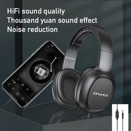 Awei GM-6 3.5mm Wired Headphones