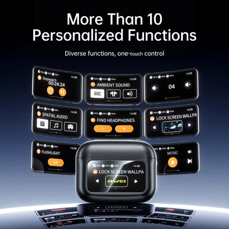 Awei T56 Touch Screen Bluetooth Earphone