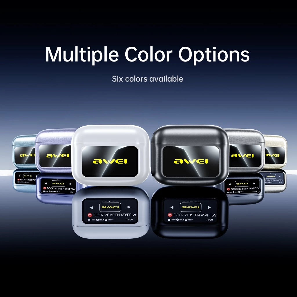 Awei T56 Touch Screen Bluetooth Earphone