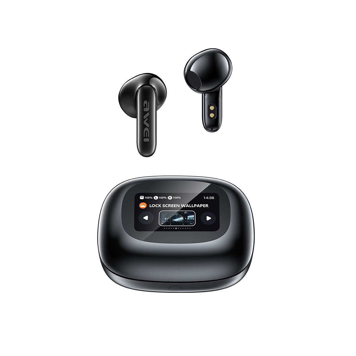 AWEI TP97 Headset (Touch Screen,Hi-Fi Lossless Audio)