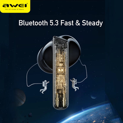 Awei T52 Pro ENC Bluetooth 5.3 True Wireless Earbuds
