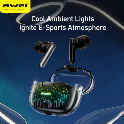 Awei T52 Pro ENC Bluetooth 5.3 True Wireless Earbuds