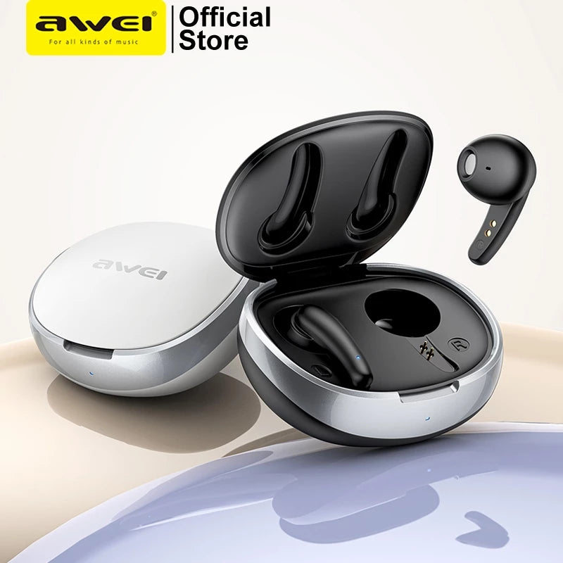 Awei T75 True Wireless Bluetooth Earbuds with Mic