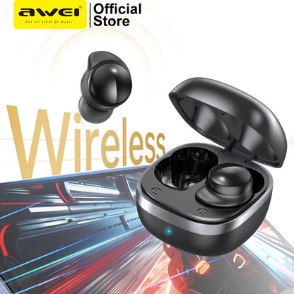 Awei T78 Bluetooth 5.3 HiFi Earbuds with Mic