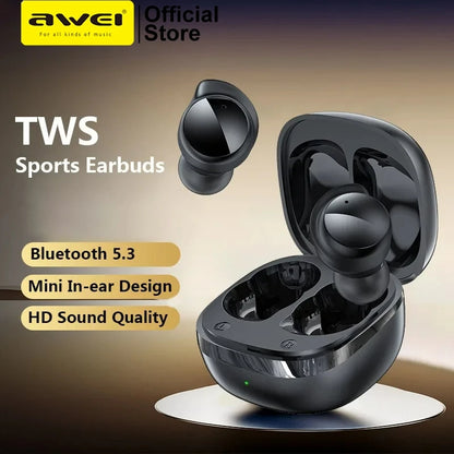 Awei T78 Bluetooth 5.3 HiFi Earbuds with Mic