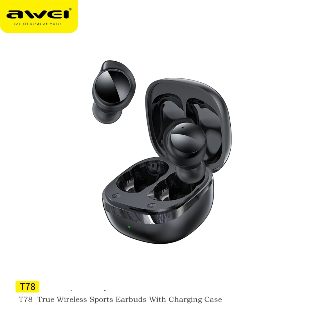 Awei T78 Bluetooth 5.3 HiFi Earbuds with Mic