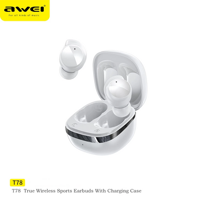 Awei T78 Bluetooth 5.3 HiFi Earbuds with Mic